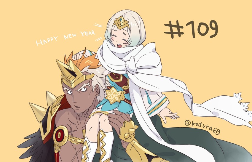 ylgr and helbindi (fire emblem and 1 more) drawn by katsura_ichiho
