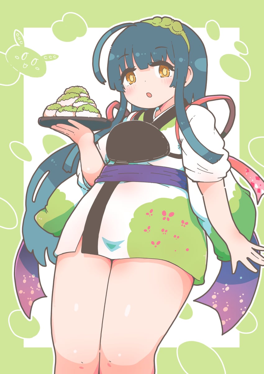 zundamon and touhoku zunko (voiceroid and 1 more) drawn by numazoko_namazu