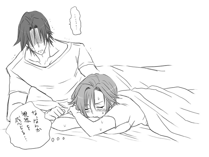 igarashi kyou and hasumi souji (seitenkango. shinyuu to) drawn by eroe