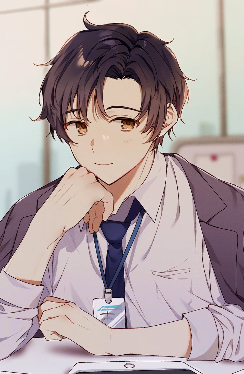 sensei (blue archive and 1 more) drawn by usamimikurage