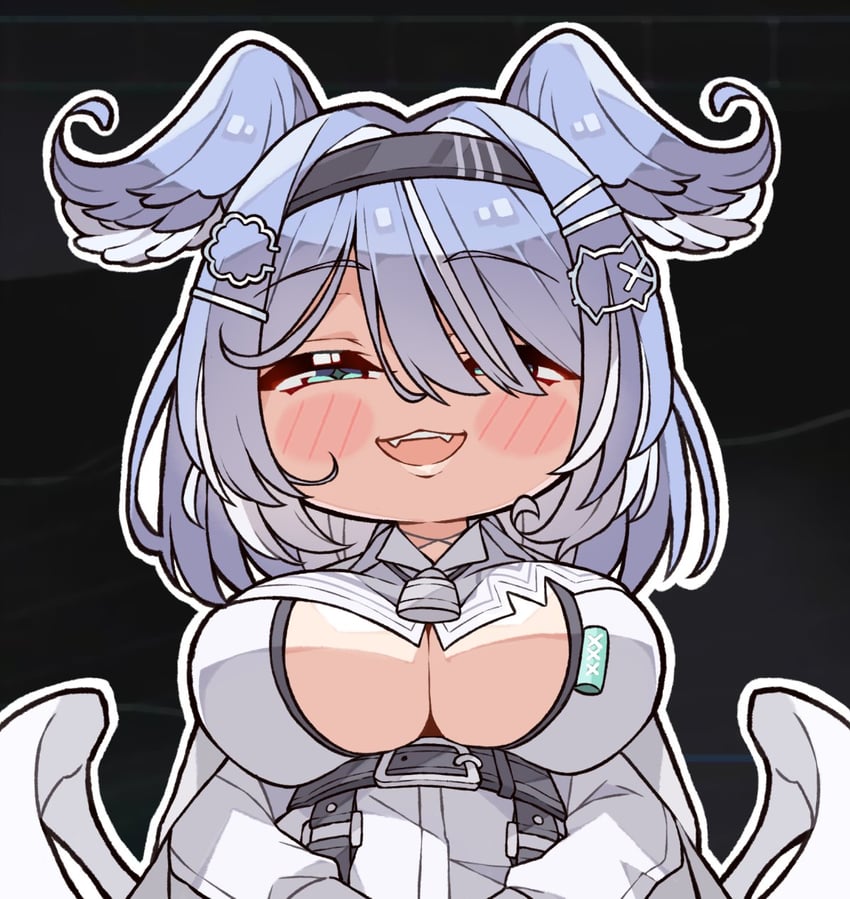 elira pendora (nijisanji and 1 more) drawn by kukie-nyan