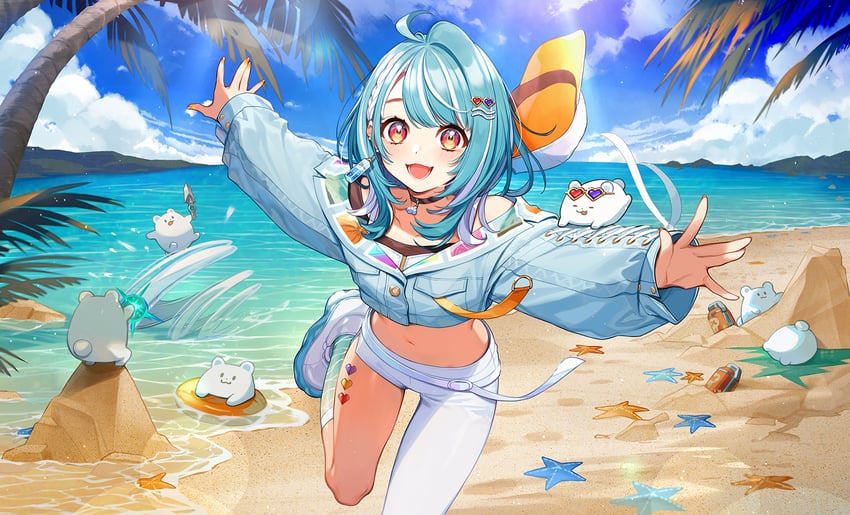 shiranami ramune (vspo!) drawn by yuu_(higashi_no_penguin)