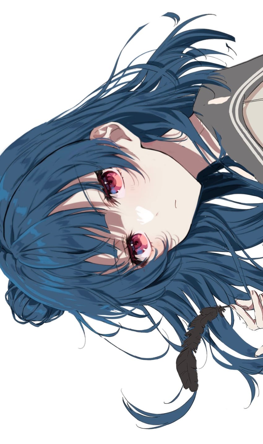 tsushima yoshiko (love live! and 1 more) drawn by nakaya_rei