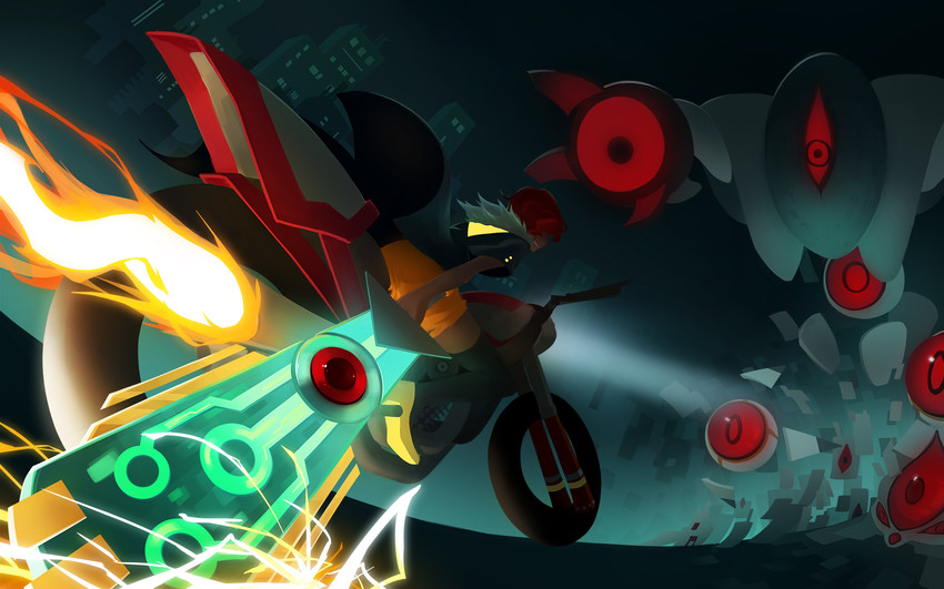 red and the transistor (transistor) drawn by emi-tan