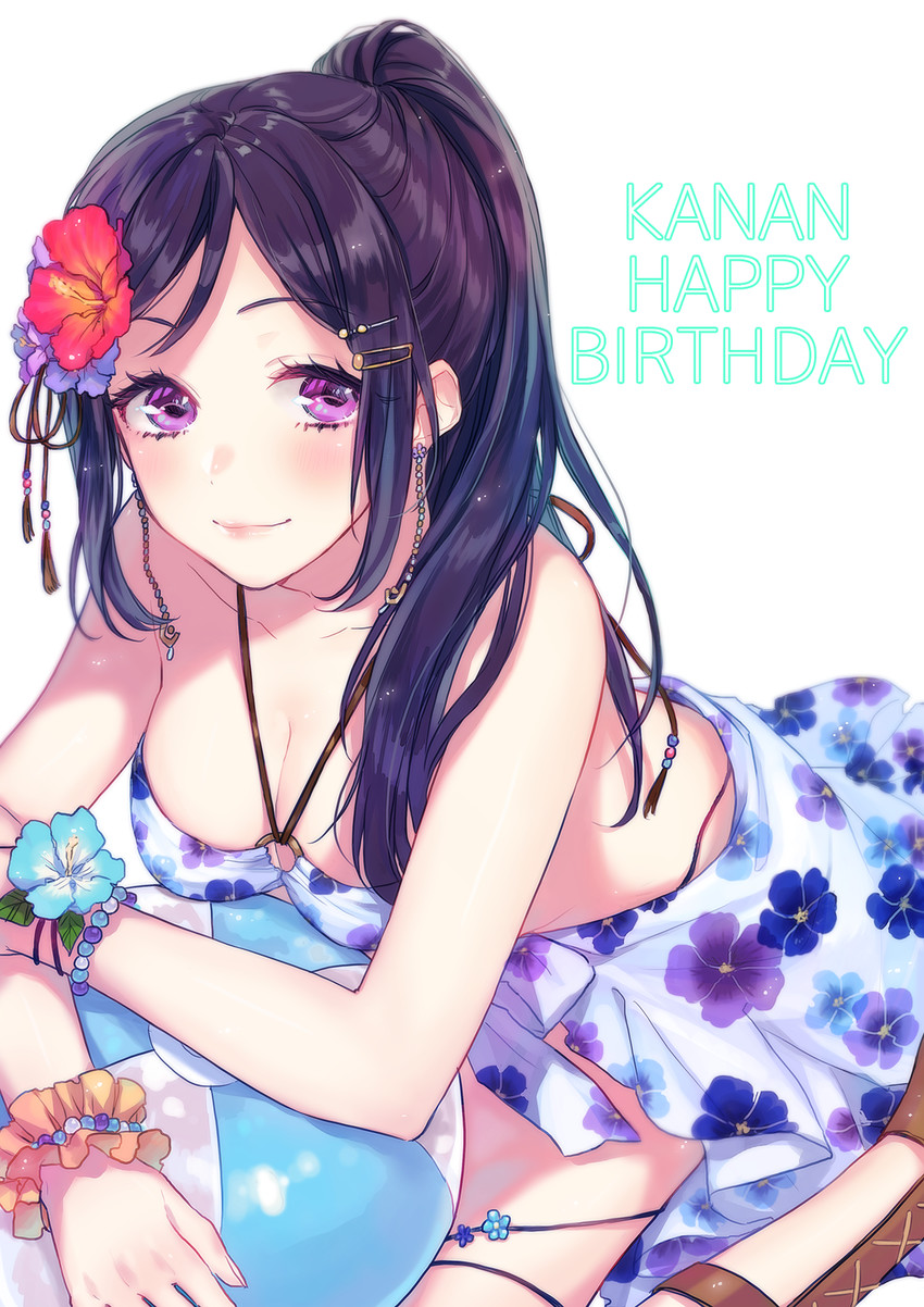 matsuura kanan (love live! and 1 more) drawn by sudach_koppe