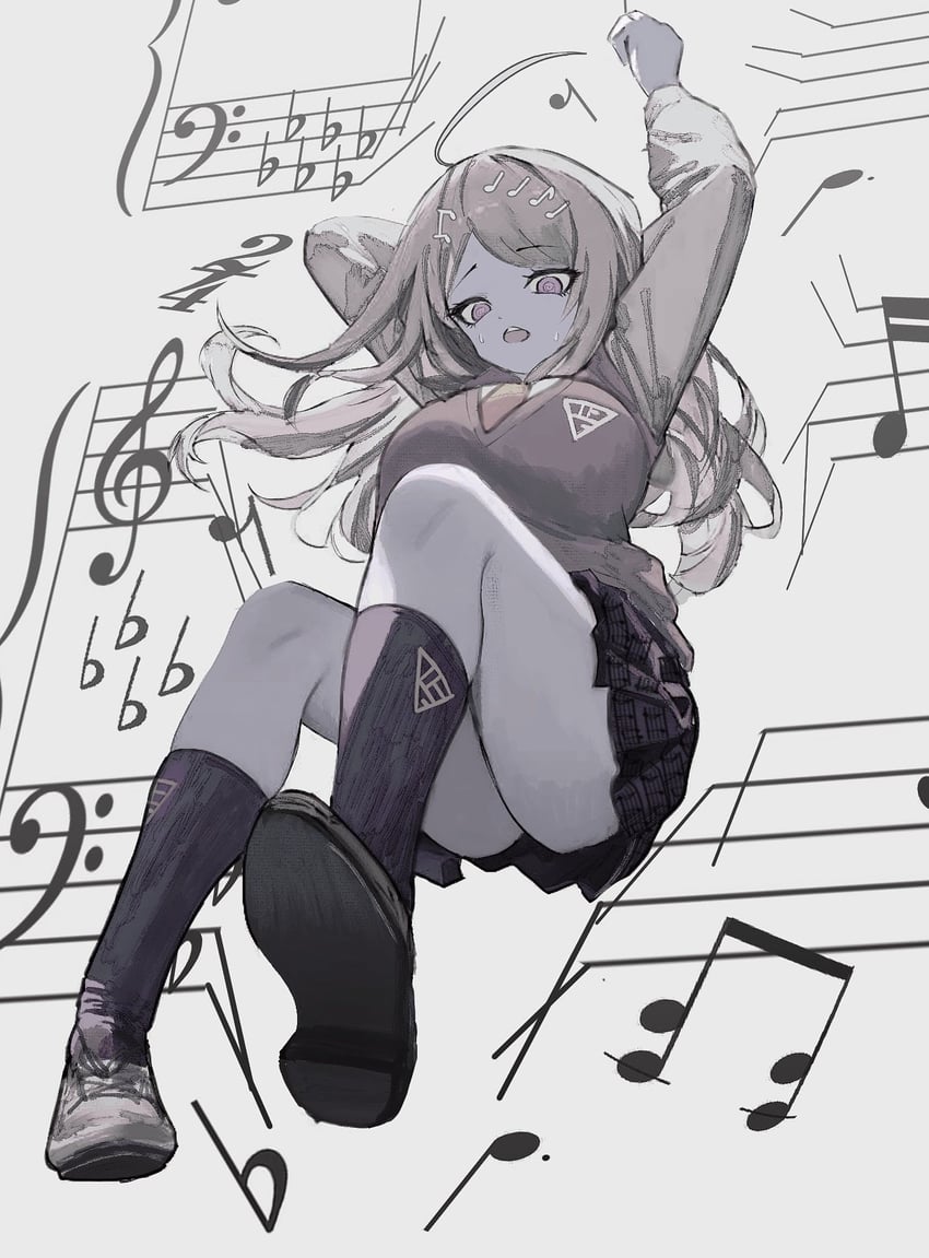 akamatsu kaede (danganronpa and 1 more) drawn by sukizukiko