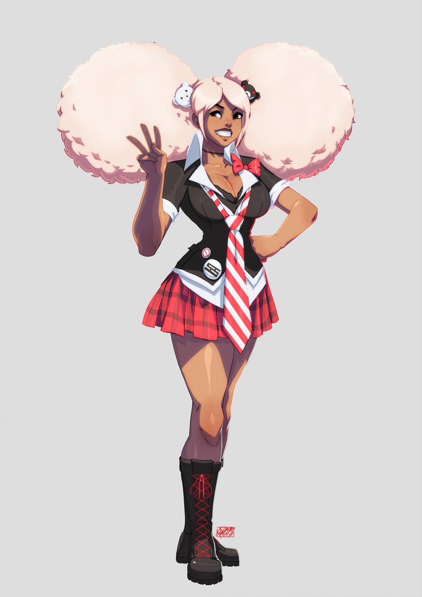 second generation enoshima (danganronpa and 1 more) drawn by tovio_rogers