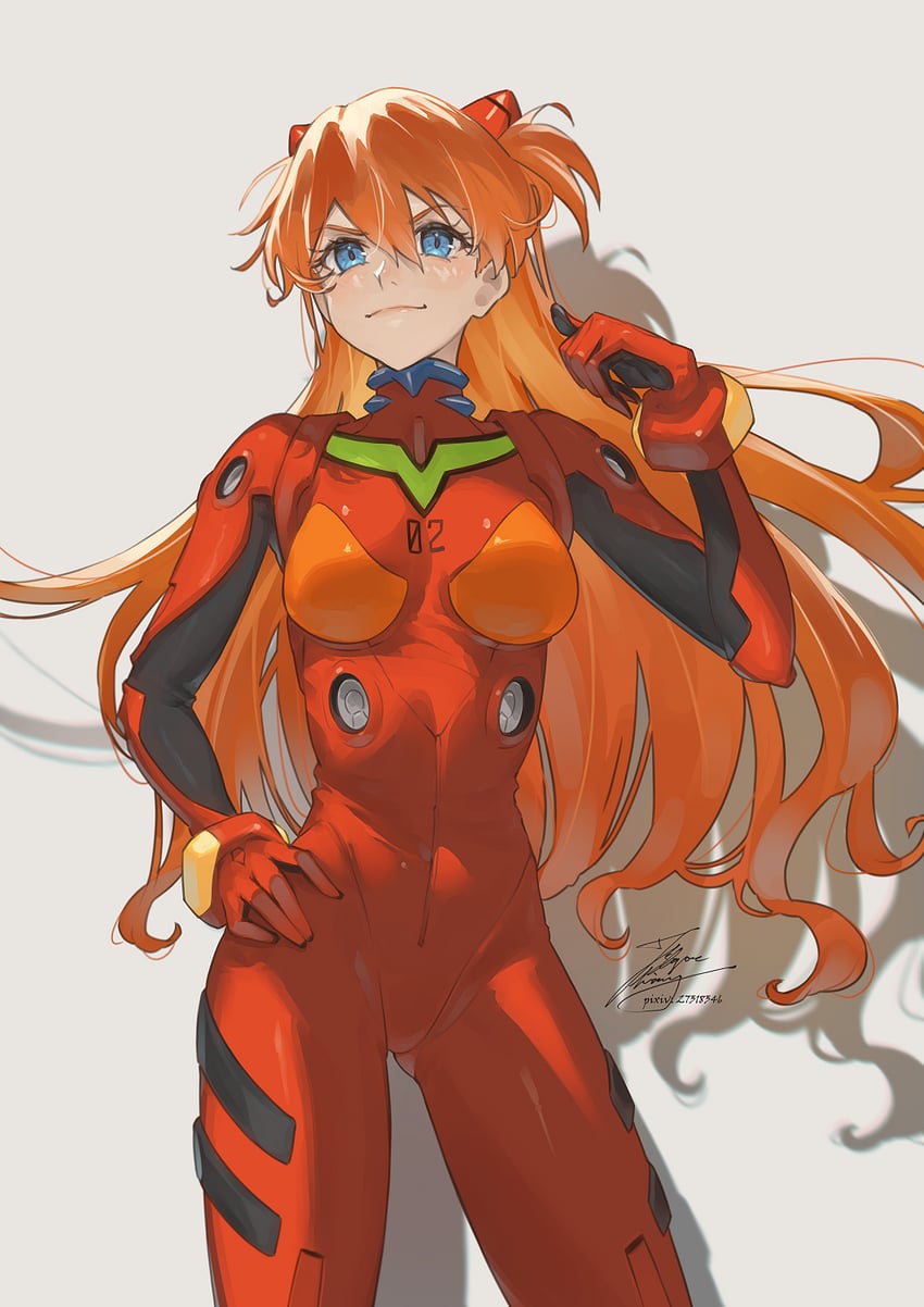 souryuu asuka langley (neon genesis evangelion and 1 more) drawn by fadingz