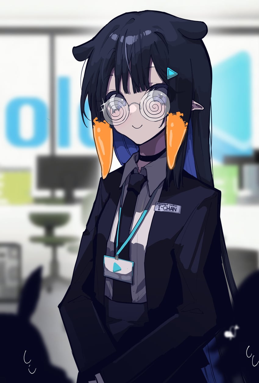 houshou marine, usada pekora, and ninomae ina'nis (hololive and 1 more) drawn by mentally_deficient