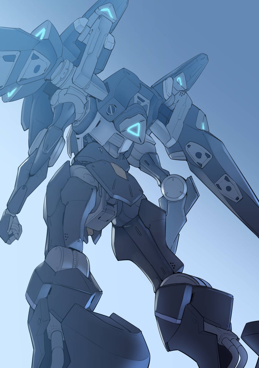 gundam pharact (gundam and 1 more) drawn by ringobatake