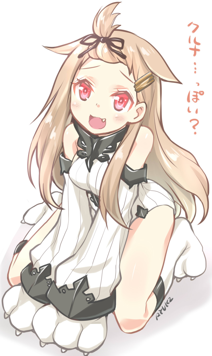 yuudachi, yuudachi kai ni, and seaport princess (kantai collection) drawn by ryuki_(ryukisukune)