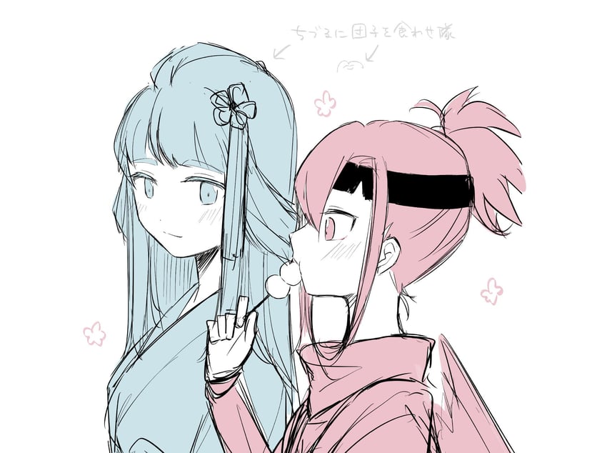 chizuru and mizuna tsuyu (mahou shoujo madoka magica and 1 more) drawn by ultimate_magnum