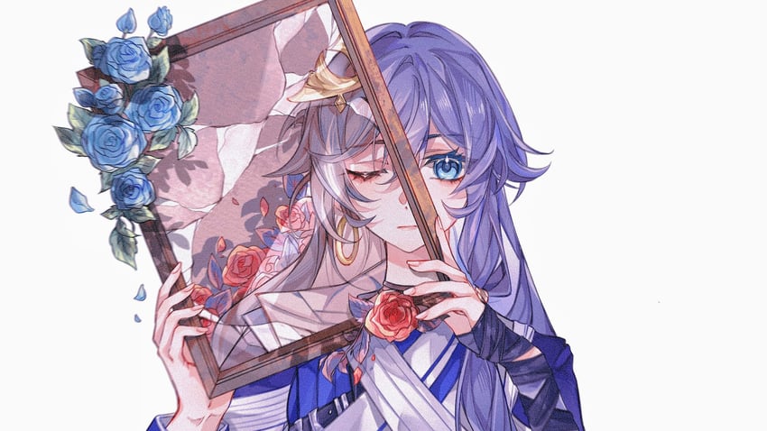 fu hua and herrscher of sentience (honkai and 1 more) drawn by newmanlincoln2