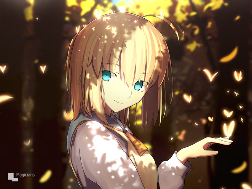 artoria pendragon and saber (fate and 1 more) drawn by magicians_(zhkahogigzkh)