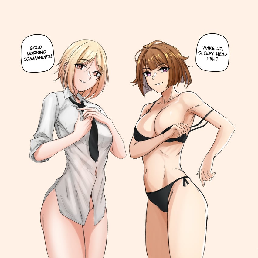 grizzly mkv and mp40 (girls' frontline) drawn by matsu_arts