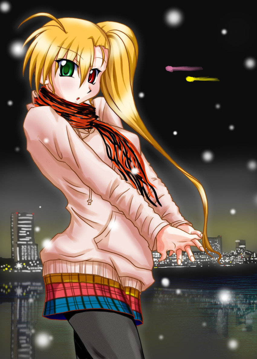vivio (lyrical nanoha and 1 more) drawn by j-wabe