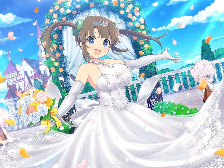 minori (senran kagura and 2 more) drawn by yaegashi_nan
