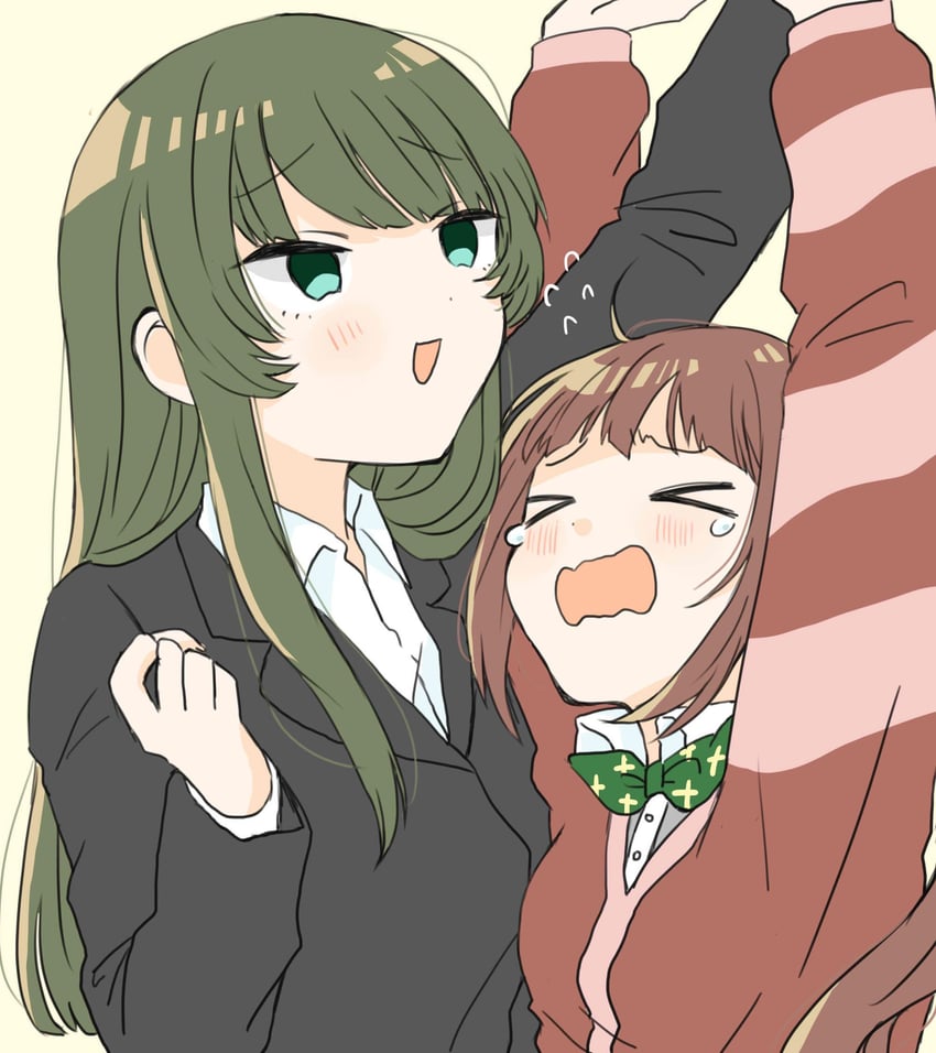 producer and matsuda arisa (idolmaster and 2 more) drawn by htnmanpp