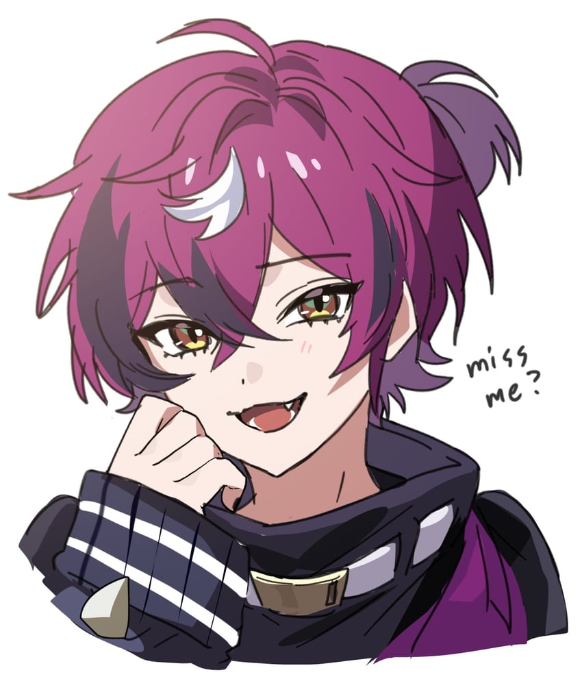 doppio dropscythe (nijisanji and 1 more) drawn by orzmjxxx