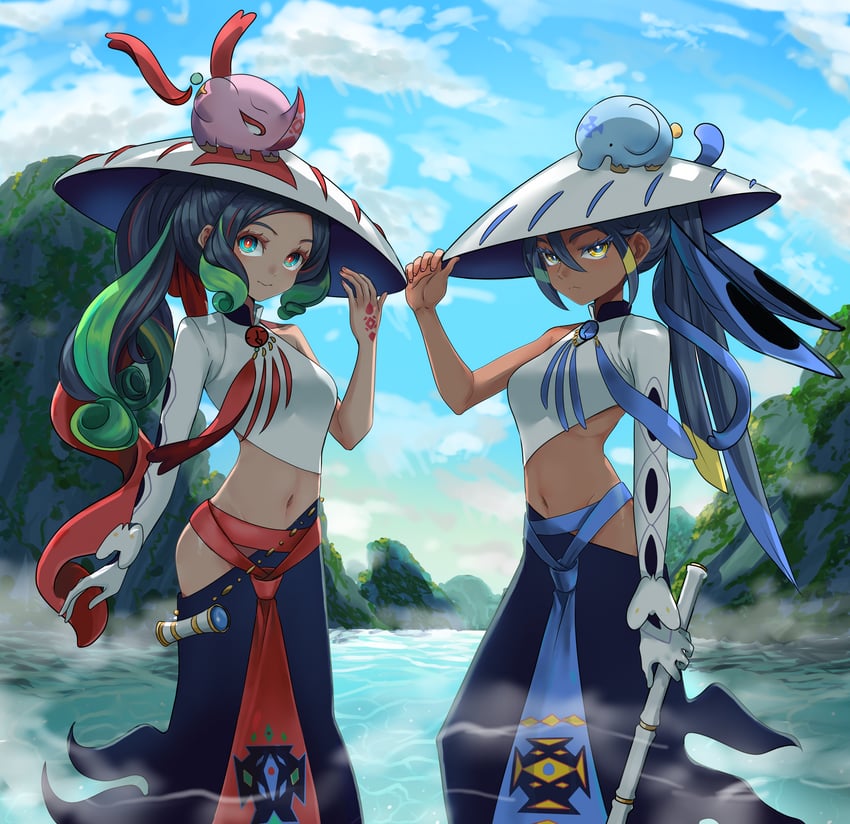 trung trac and trung nhi (fate and 1 more) drawn by kaiji14