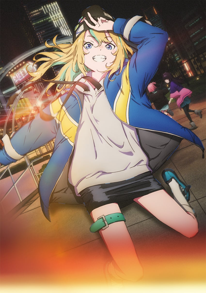 yamanouchi kano, watase kiui, and takanashi kim anouk mei (yoru no kurage wa oyogenai)