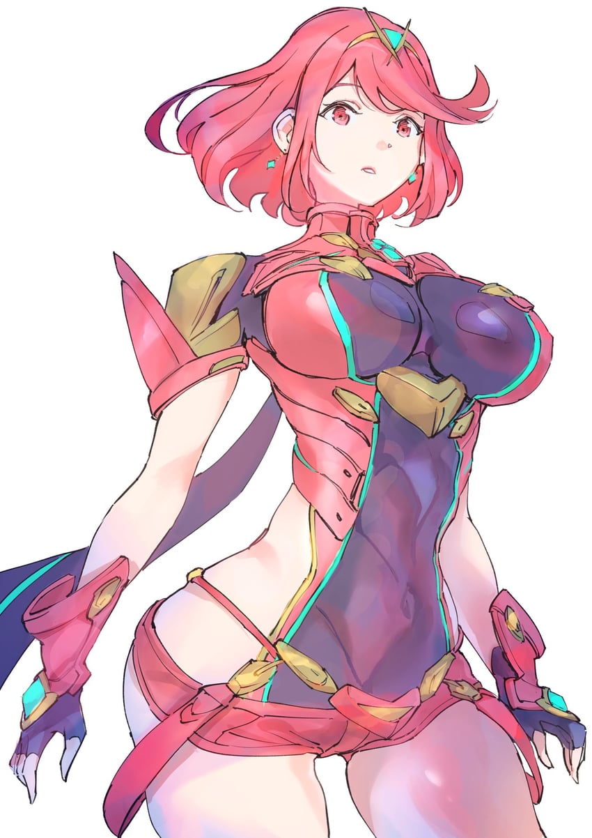pyra (xenoblade chronicles and 1 more) drawn by ug333333