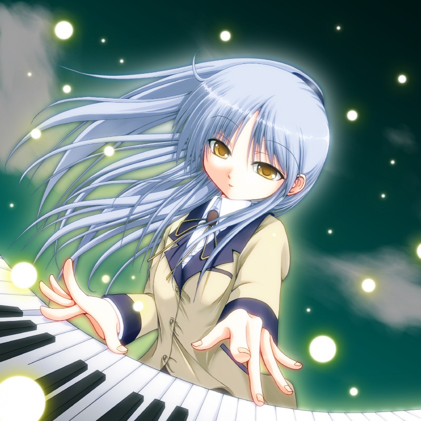 tachibana kanade (angel beats!) drawn by mizuki_saeka