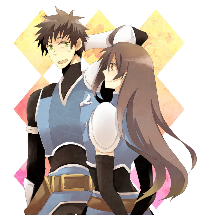 damuron atomaisu and casey (tales of and 1 more) drawn by huyukano