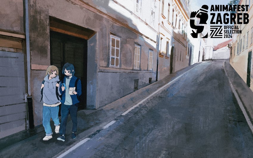 arima haruka and toratani rin (sazanami no shoujo-tachi) drawn by soma_michiko