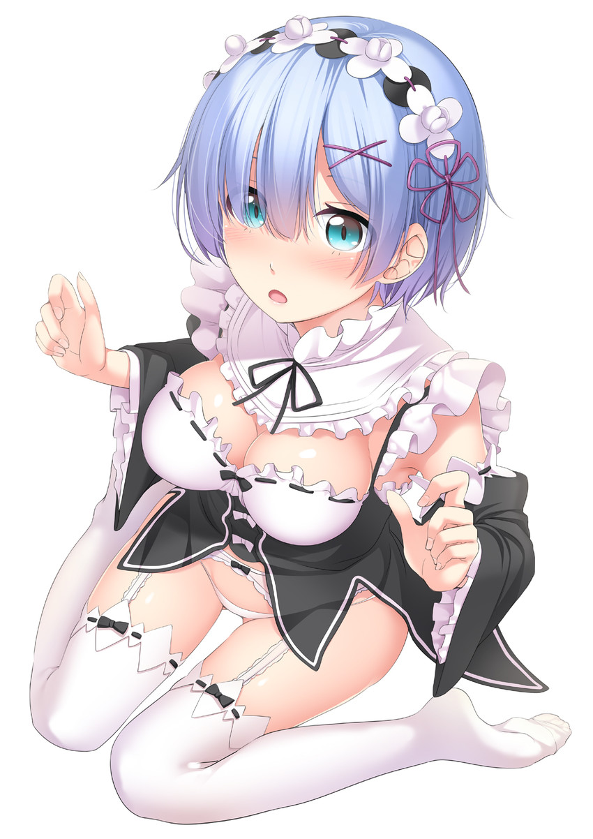 rem (re:zero kara hajimeru isekai seikatsu) drawn by chobipero