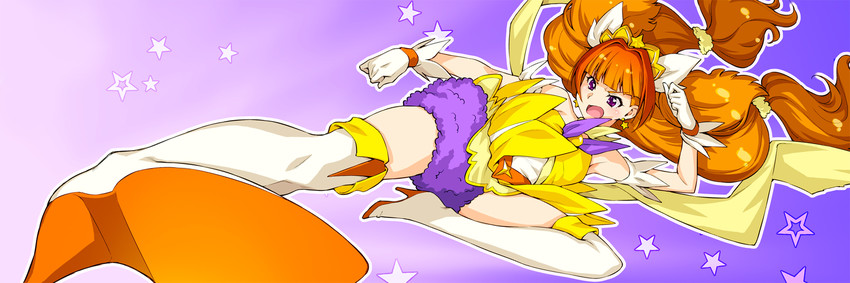 amanogawa kirara and cure twinkle (precure and 1 more) drawn by kazuma_muramasa