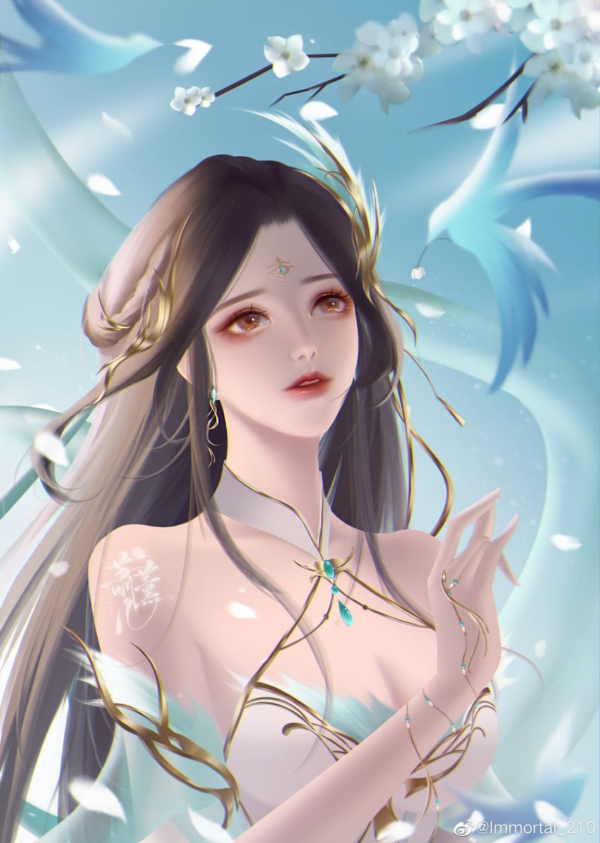 gu xun er (doupo cangqiong) drawn by xiao_xun_er_shiguang_lu