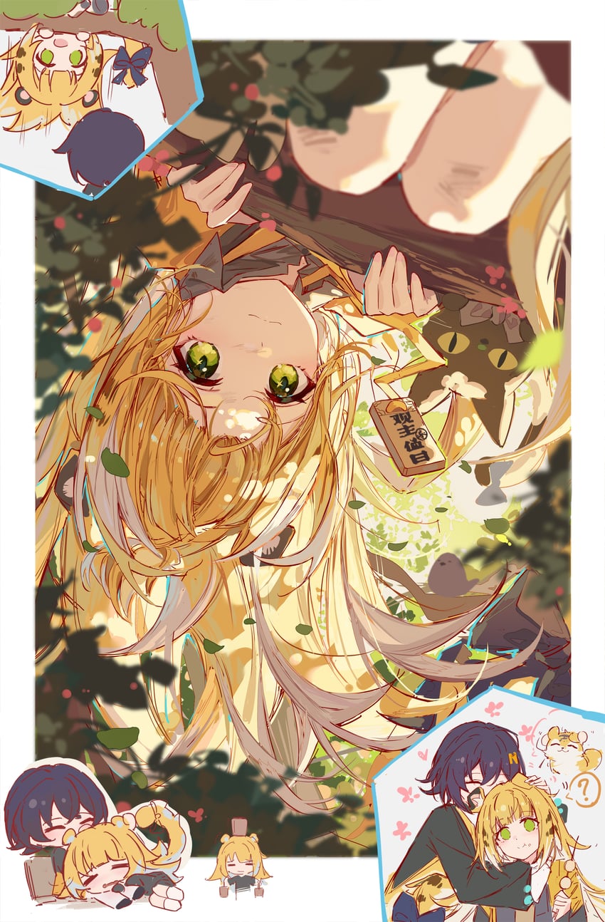 ju fufu and belle (zenless zone zero) drawn by yajuu