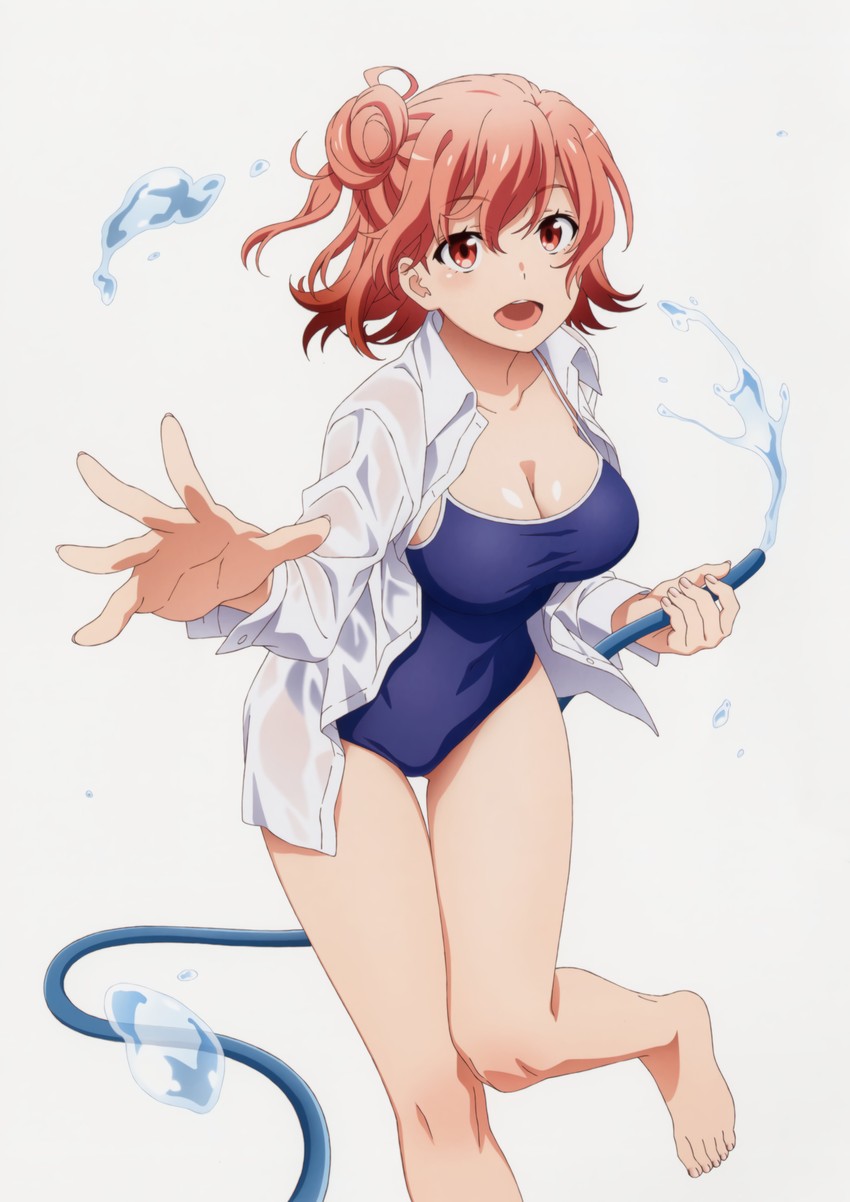 yuigahama yui (yahari ore no seishun lovecome wa machigatteiru.) drawn by tsujikami_ayaka