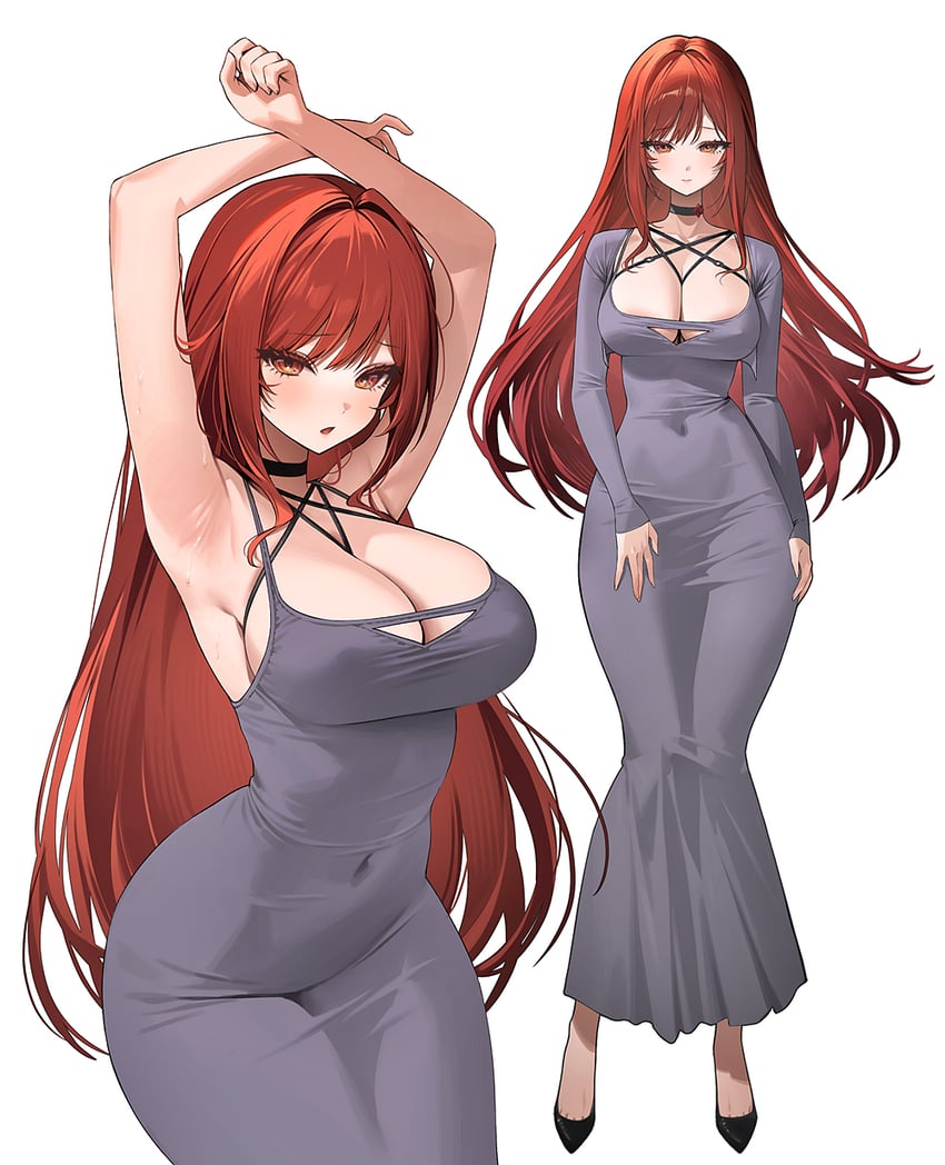 rapi (goddess of victory: nikke) drawn by zhu_yin_(mannermana)