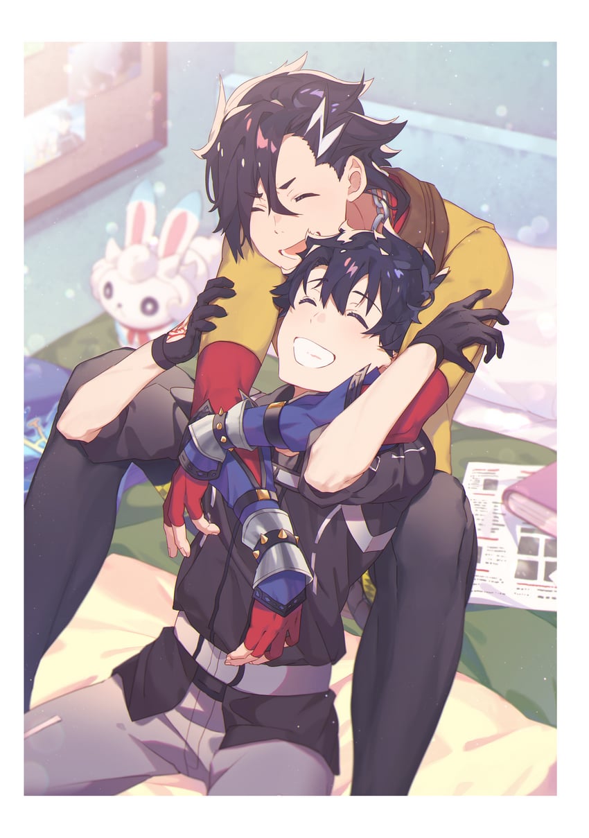 fujimaru ritsuka and mandricardo (fate and 1 more) drawn by tuze111