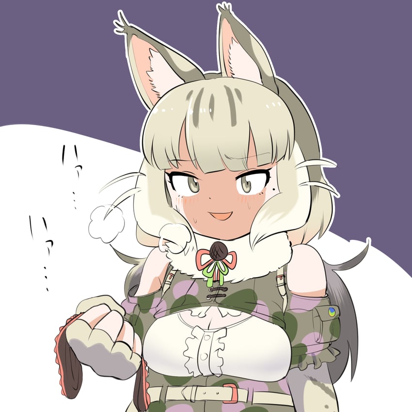 jungle cat (kemono friends and 1 more) drawn by mcgunngu