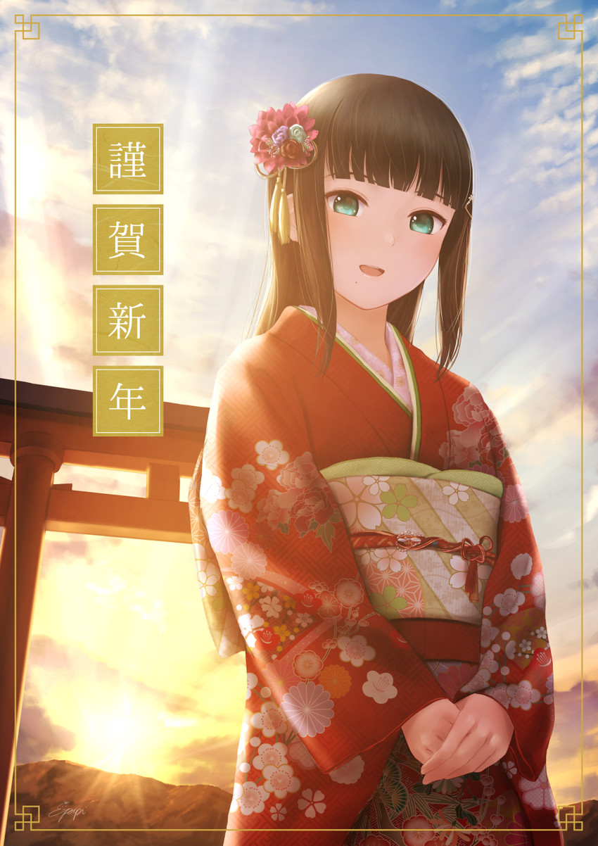 kurosawa dia (love live! and 1 more) drawn by papi_(papiron100)