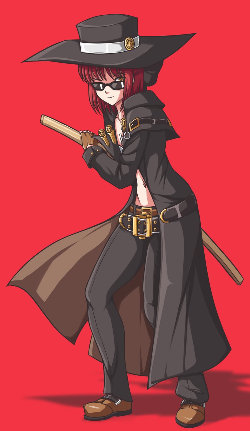 kohaku and johnny (guilty gear and 2 more) drawn by saishuumusou