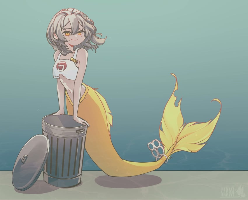 trailblazer and stelle (honkai and 2 more) drawn by karmen_hargidsi