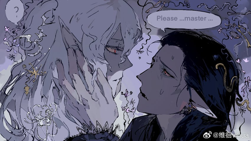 cazador szarr and vellioth (dungeons & dragons and 2 more) drawn by vihua6