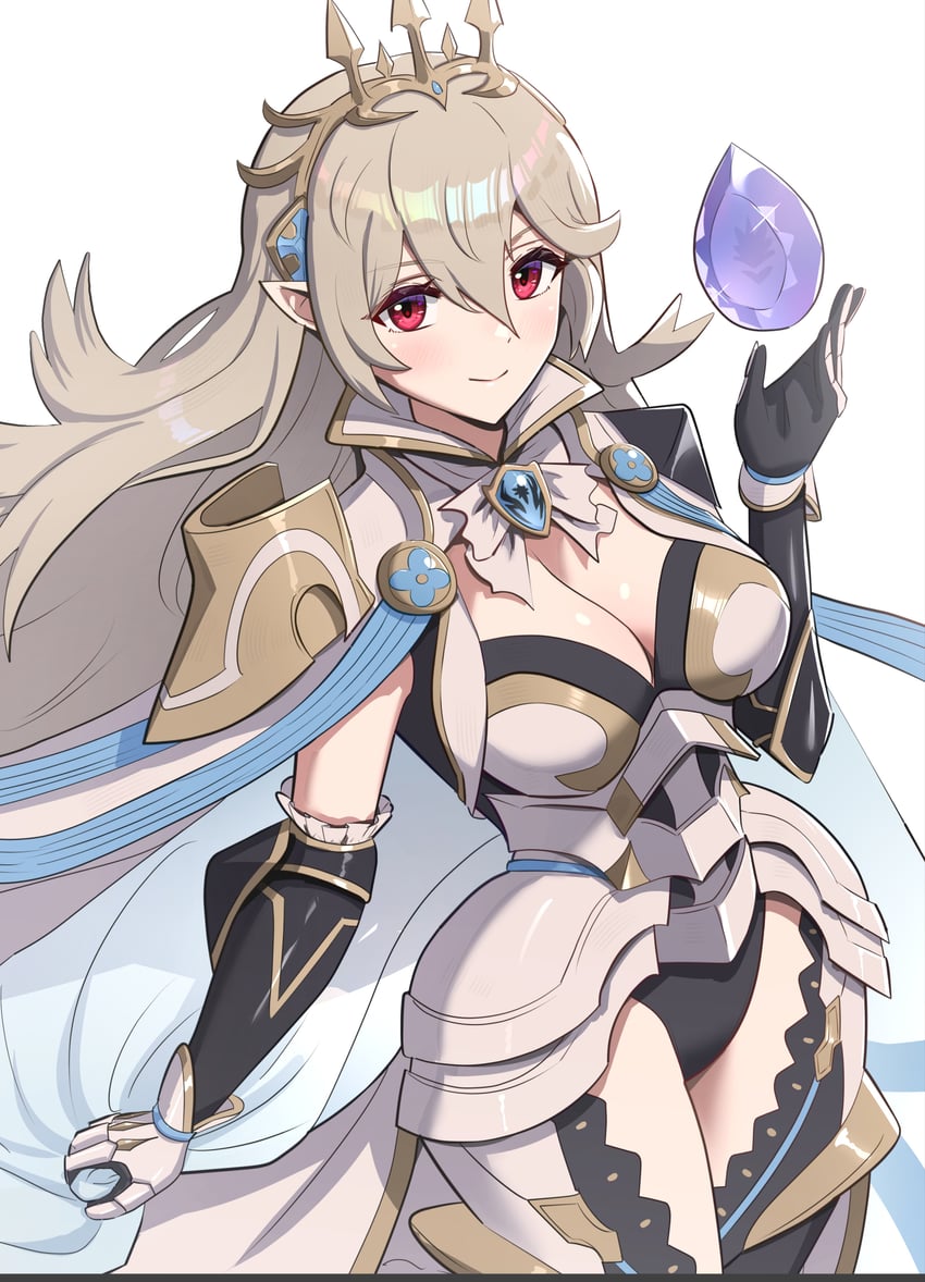 female corrin (fire emblem and 2 more) drawn by gonzarez