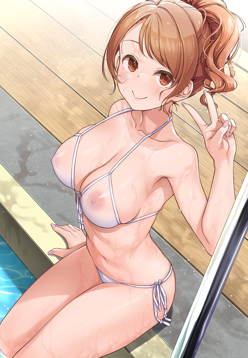 hojo karen (idolmaster and 1 more) drawn by mk_(mod0)