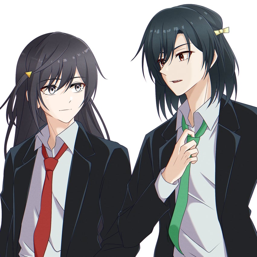 yuki setsuna and mifune shioriko (love live! and 1 more) drawn by amakuma