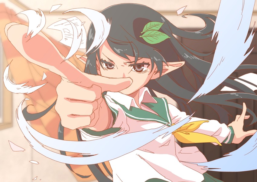 kazamori itoko (species domain) drawn by myourenji