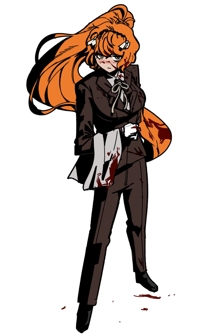 ishmael (project moon and 1 more) drawn by ttaldallu