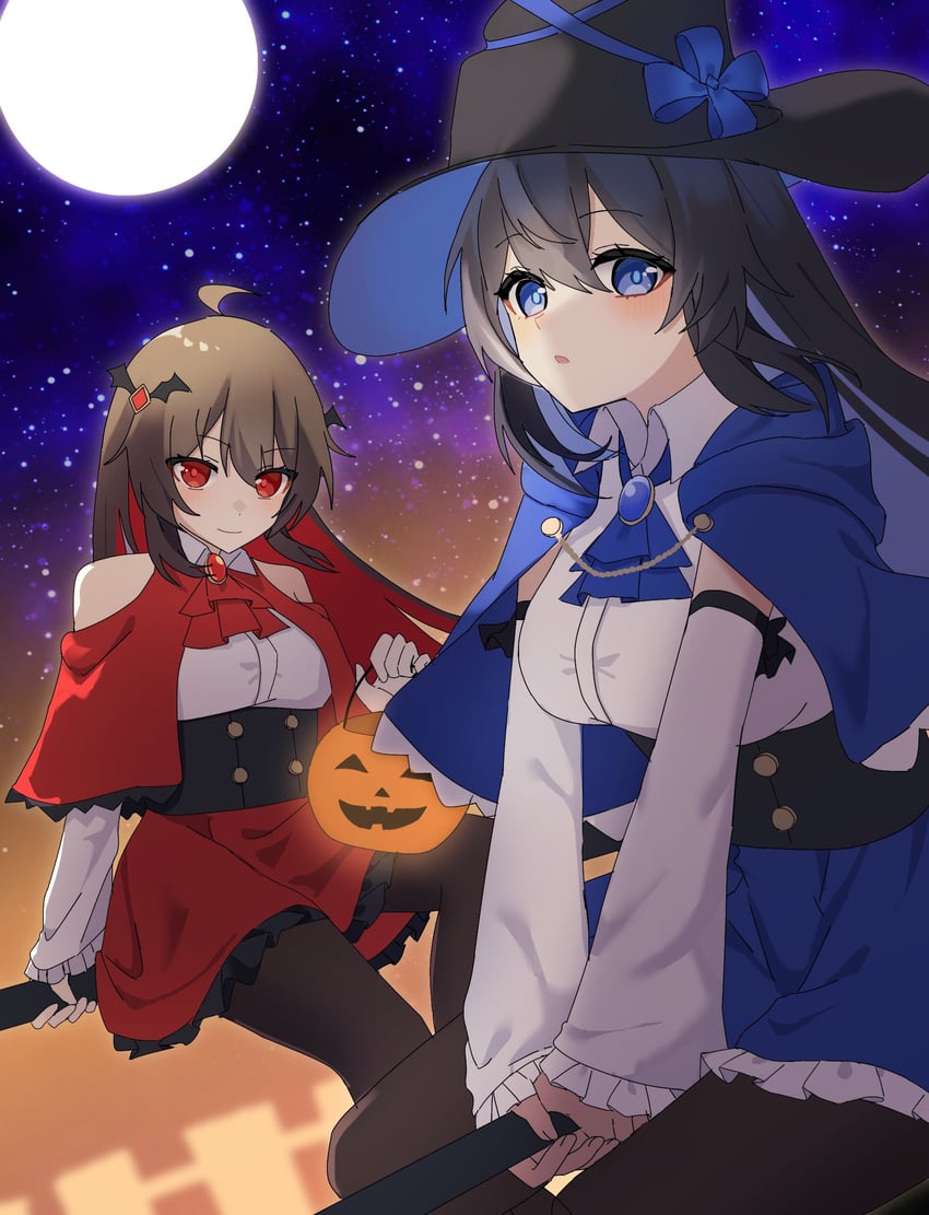 seele vollerei and seele (honkai and 1 more) drawn by h2o_omizu