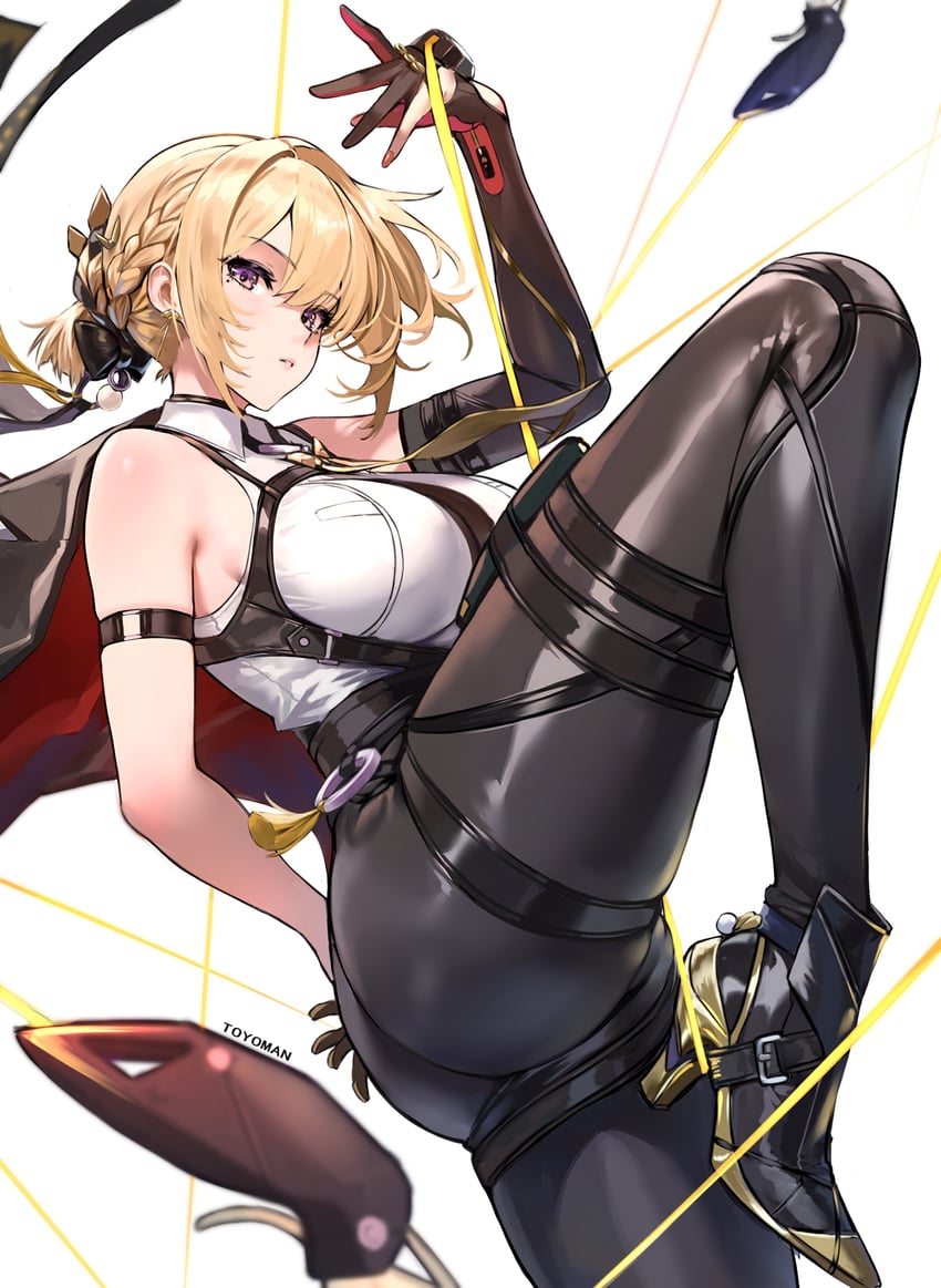 evelyn chevalier (zenless zone zero) drawn by toyoman