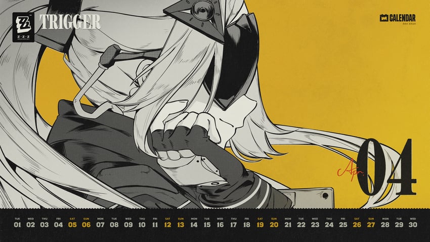 trigger (zenless zone zero) drawn by rekka