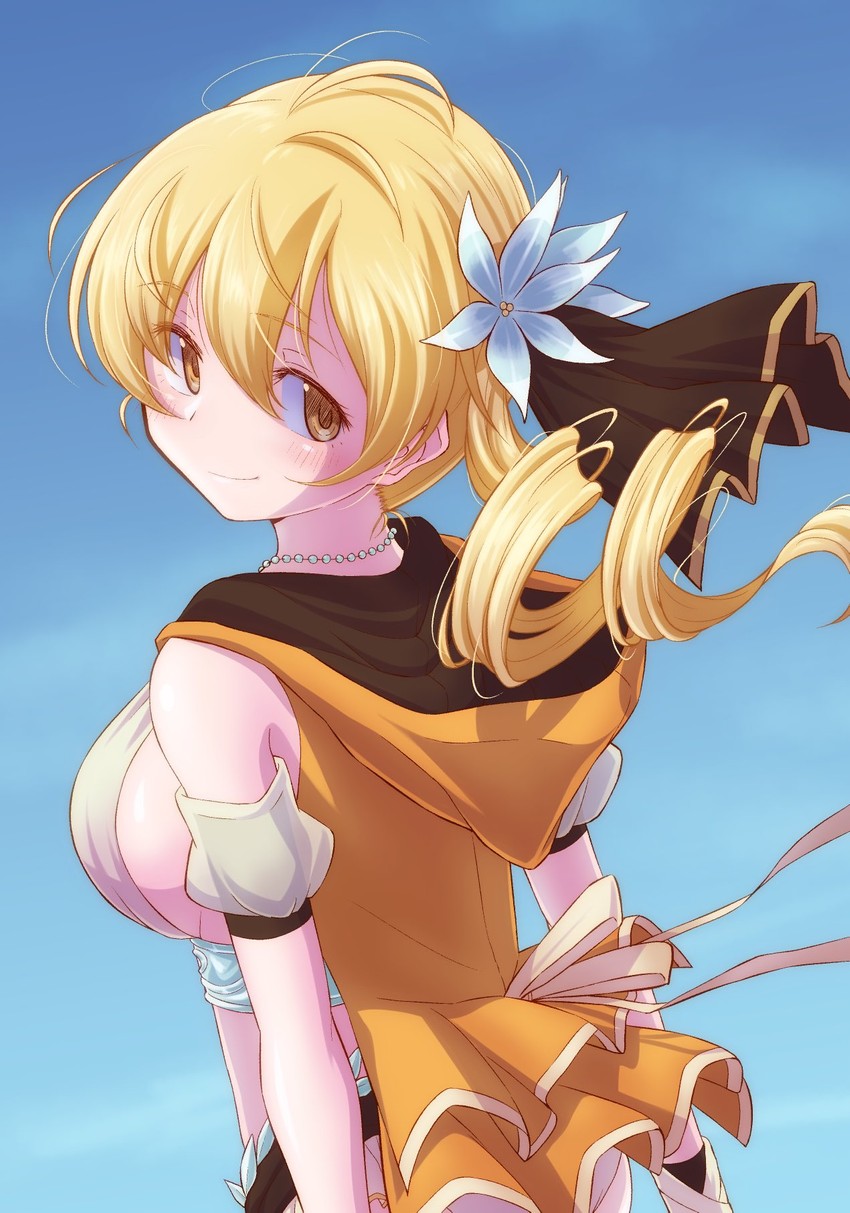 tomoe mami (mahou shoujo madoka magica and 1 more) drawn by touyu_(yuruyuruto)